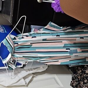 Multi color tank top size medium